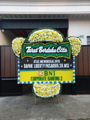 Papan Bunga Duka di Trimulyo