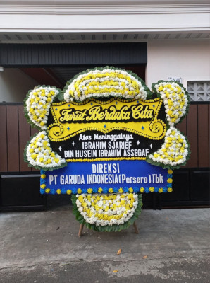 Papan Bunga Duka di Trimulyo