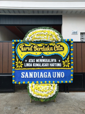 Papan Bunga Duka di Trimulyo